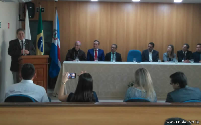 Cerimônia da Inauguração do Fórum de Óbidos- Foto de Osiel Brasil.