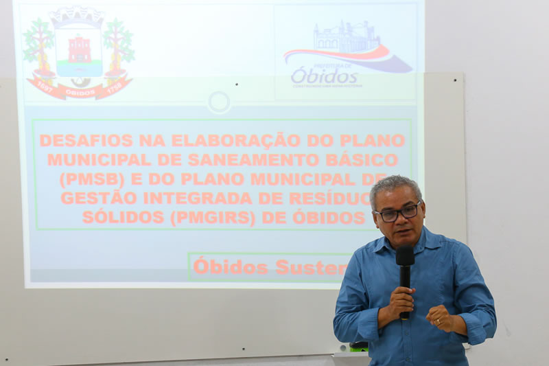 Planos de Saneamento Básico e de Gestão de Resíduos Sólidos estão sendo elaborados em Óbidos