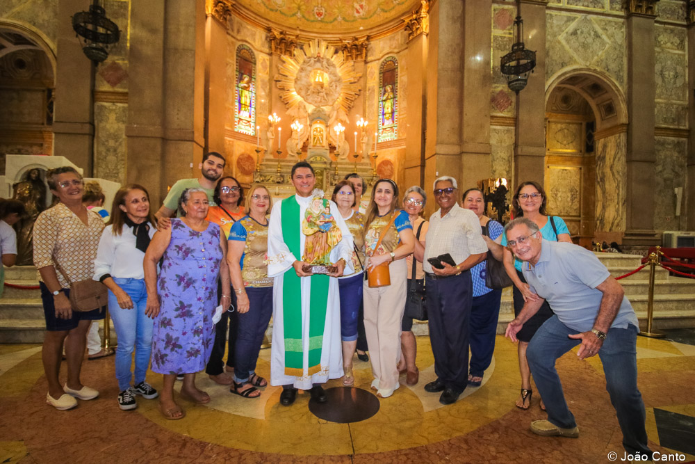 Missa de Acolhimento marca o início da peregrinação de Senhora Sant´Ana em Belém