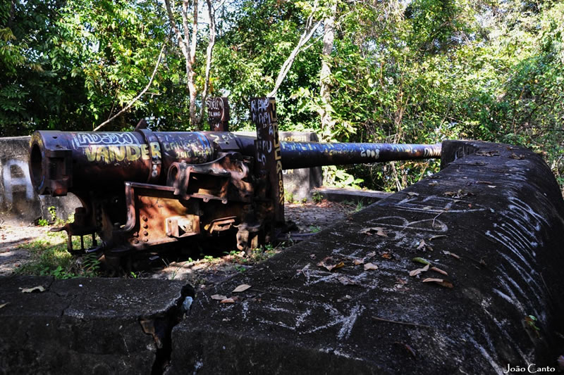 Canhão Armistrong, Fortaleza Gurjão