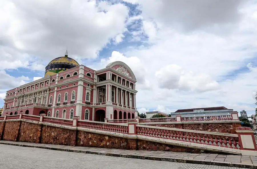 Teatro Amazonas em Manaus.