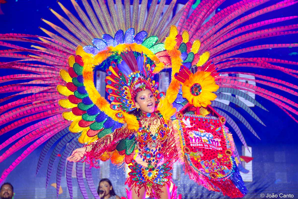 Carnapauxis 2026:  Bloco Mirim celebra a cultura obidense no segundo dia de desfiles