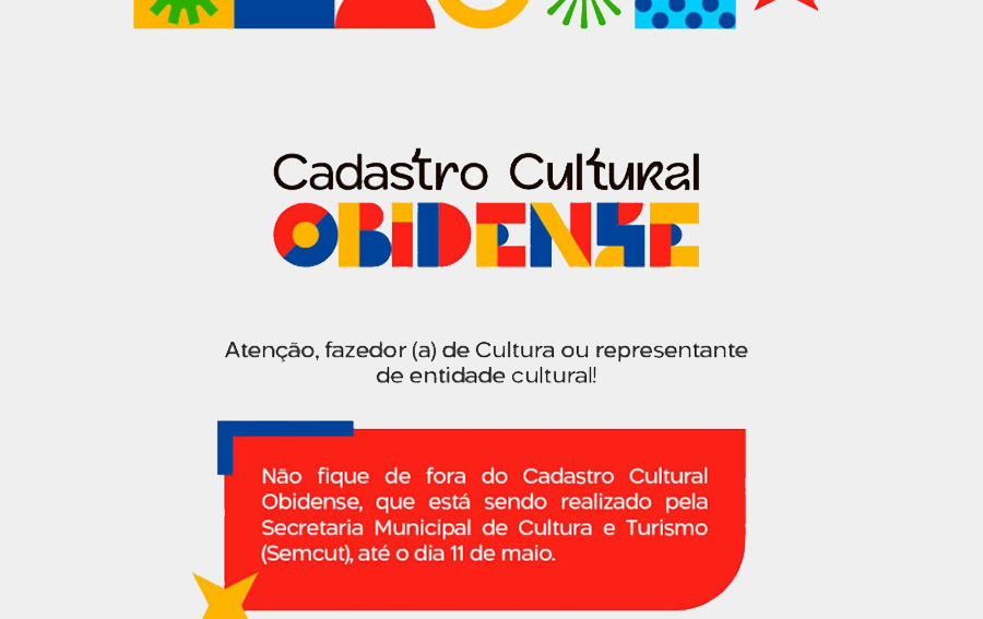 SEMCUT realiza cadastro de artistas e entidades que atuam em Óbidos